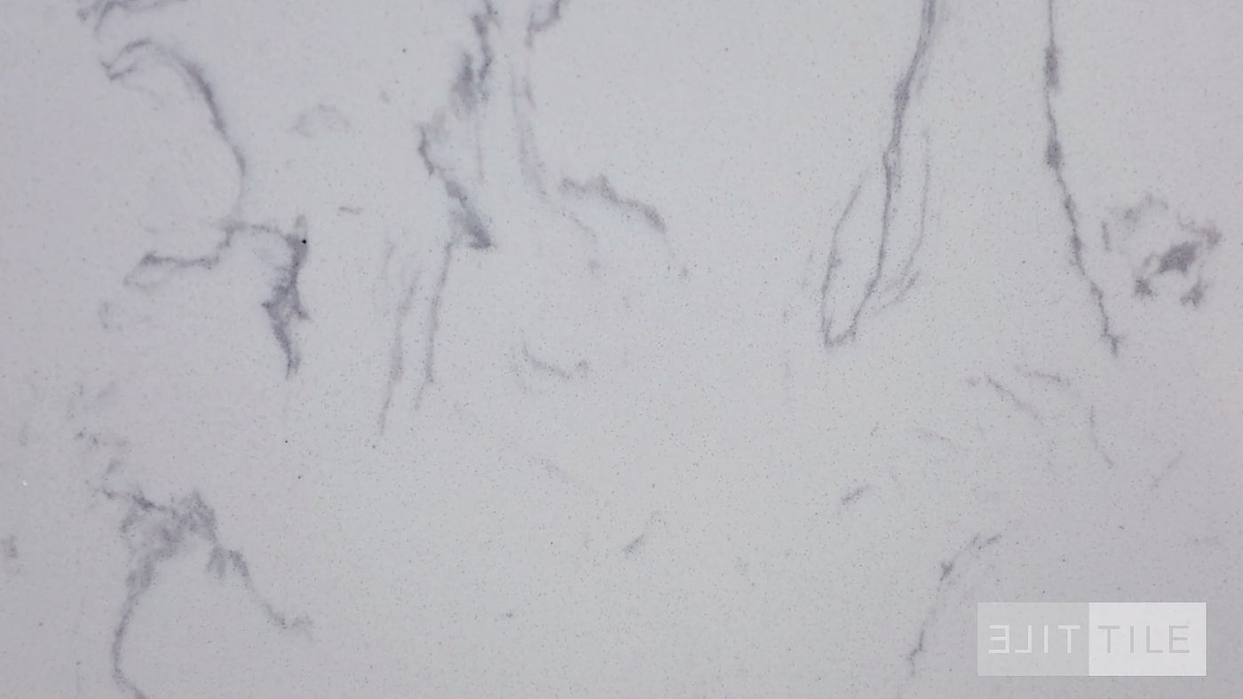 Enhanced Marble Right Slab 26X110 White Carrara Polished Primary Video